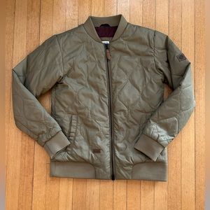 Ride Outerwear Olive Quilted Jacket Medium